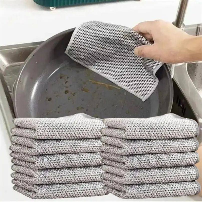 chiffon-fil-acier-lot-de-10-pièces