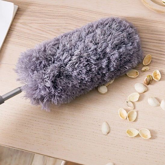 plumeau-telescopique-gris