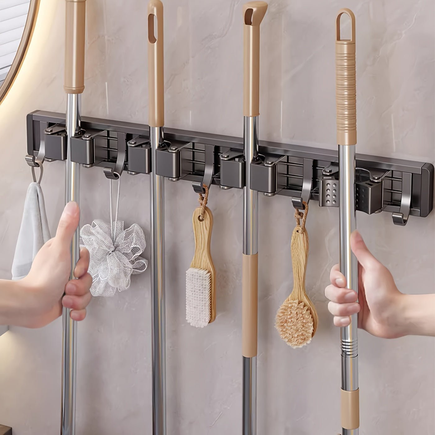 accroche-balai-mural-solide-résistant-balai-brosse-chiffon-avec-crochet