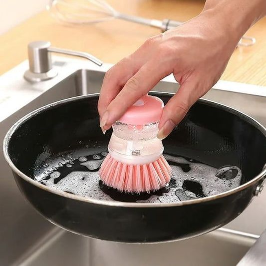 brosse-vaisselle-rose-réservoir-intégré-aquabrosse