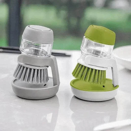 brosse-vaisselle-distributeur-de-savon-réservoir-intégré-support-de-rangement