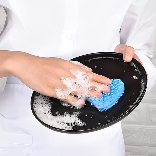 Éponge-réutilisable-bleu-silicone-siliconesponge