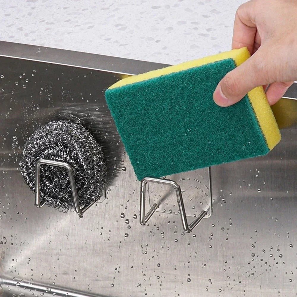 porte-eponge-evier-crochet-auto-adhésif-minimaliste-pour-évier