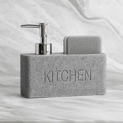 porte-éponge-gris-distributeur-liquide-vaisselle-intégré