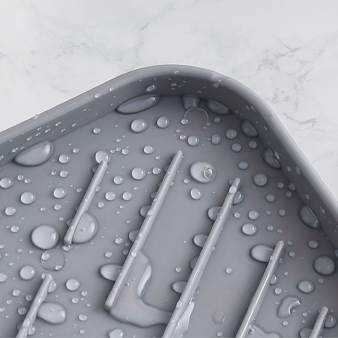 porte-éponge-pour-évier-silicone-gris-tapis-égouttement-en-silicone
